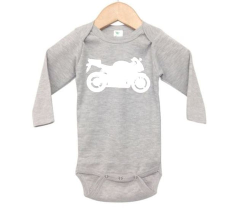 Street Bike Baby Onesie