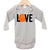 Love Basketball Baby Onesie