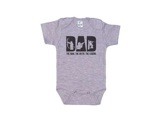Dad The Man The Myth The Legend Baby Onesie
