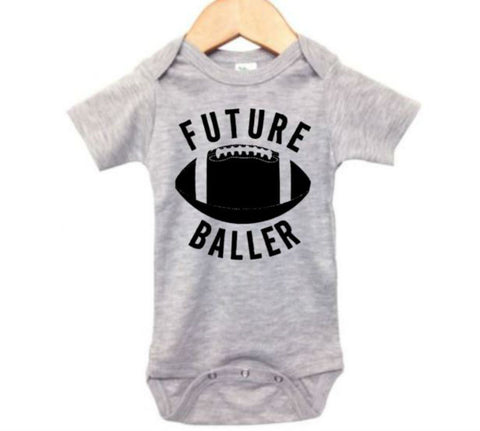 Future Baller Baby Onesie