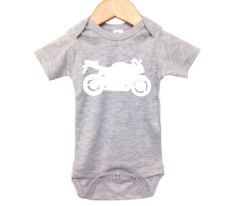 Street Bike Baby Onesie