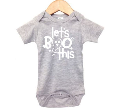 Let's Boo This Baby Onesie