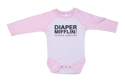 Diaper Mifflin Baby Onesie