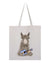 Ukulele Llama Tote Bag