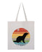 Otter Sunset Tote Bag