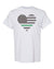 Green Line Heart Unisex Adult Shirt
