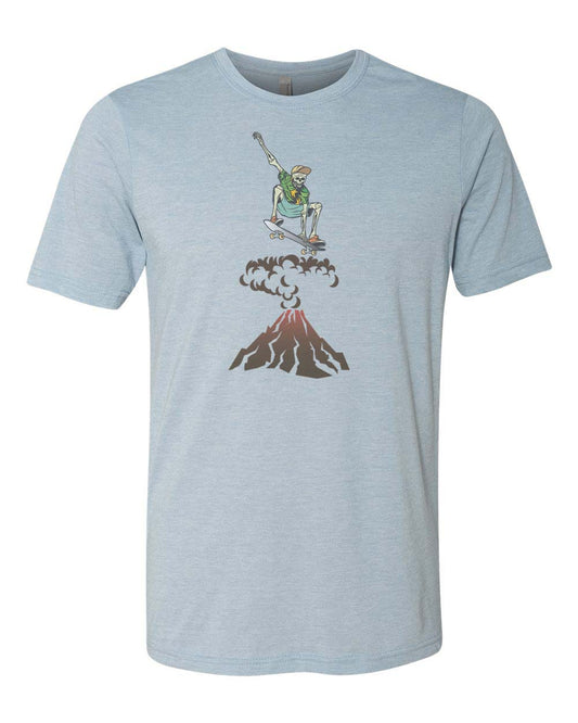 Skate Over Volcano Unisex Adult Shirt