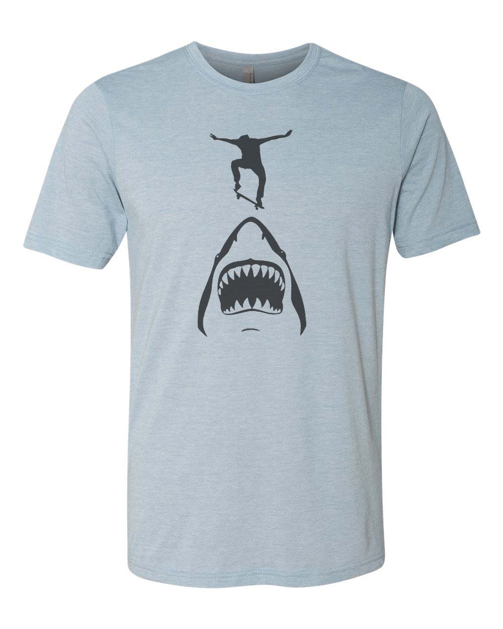 Skate Over Shark Unisex Adult Shirt