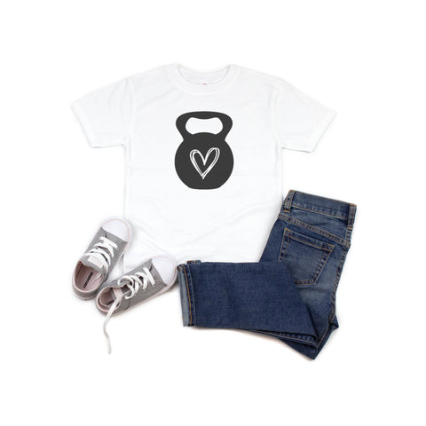 Dumbbell Heart Toddler/Youth Shirt