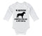 Warning Protected By A Pit Bull Baby Onesie