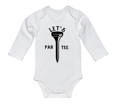 Let's Par Tee Baby Onesie