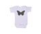 Neon Butterfly Baby Onesie