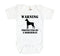 Warning Protected By A Doberman Baby Onesie