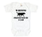 Warning Protected By A Lab Baby Onesie