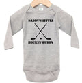 Hockey Onesie, Daddy's Little Hockey Buddy, Hockey Baby Outfit, Ice Hockey Newborn Bodysuit, Hockey Buddy Onesie, Hockey Baby Clothes, Gift - Chase Me Tees LLC