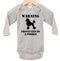 Poodle Baby Onesie, Warning Protected By A Poodle, Poodle Bodysuit, Cute Baby Apparel, Poodle Baby Romper, Trendy Baby Jumpsuit, Poodle's - Chase Me Tees LLC