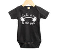 Take Me To The Gym, Crossfit Onesie, Crossfit Bodysuit, Baby Crossfit Outfit, Funny Baby Outfit, Gym Rat, Workout Baby Clothes, Cute Infant - Chase Me Tees LLC