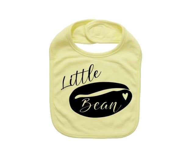 Cute Baby Bib, Little Bean, Little Bean Bib, Baby Shower, Gift For Baby, Newborn Bibs, Little Bean Baby, Infant Gift, Baby Shower Gift, Cute - Chase Me Tees LLC