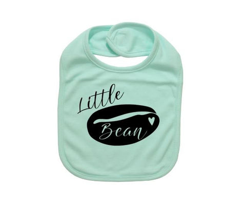 Cute Baby Bib, Little Bean, Little Bean Bib, Baby Shower, Gift For Baby, Newborn Bibs, Little Bean Baby, Infant Gift, Baby Shower Gift, Cute - Chase Me Tees LLC