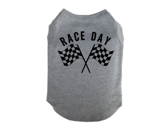Motocross Dog Shirt, Race Day, Motocross Apparel, Dog Apparel, Racing Dog, Funny Dog Shirt, Puppy Tshirt, Puppy Apparel, Race Day Dog T - Chase Me Tees LLC