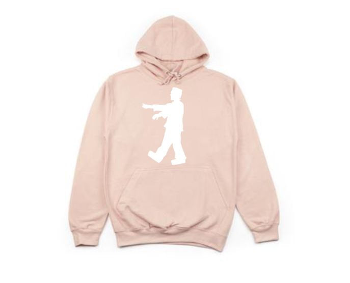 Halloween Hoodie, Frankenstein Walking, Frankenstein Apparel, Halloween Apparel, Unisex Hoodies, Trick Or Treat, Graphic Hoodie, Outdoors - Chase Me Tees LLC