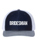 Groom Hat, Bridesman, Wedding Hat, Husband To Be, Hubby Hat, Getting Married Hat, Adjustable Strap, Gift For Him, Hubby To Be, White Text - Chase Me Tees LLC