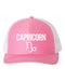 Capricorn Hat, Capricorn, Trucker Hat, Adjustable, 10 Different Colors!, Gift For Capricorn, Horoscope Hat, Astrology Hat, White Text - Chase Me Tees LLC