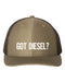 Got Diesel?, Diesel Hat, Trucker Hat, Diesel Trucks, Gift For Him, Diesel Apparel, Snapback Hat, Truck Driver Hat, Big Trucks, White Text - Chase Me Tees LLC
