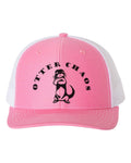 Otter Hat, Otter Choas, Otter Lover, Otter Apparel, Trucker Hat, Adjustable, 10 Different Colors!, Funny Hats, Otters, Snapback, Black Text - Chase Me Tees LLC