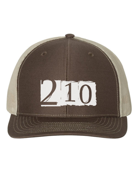 San Antonio Hat, 210, Texas Hat, Texas Trucker Hat, 210 Hat, Adjustable Snapback, Gift For Her, Dad Hat, Texas Pride, 210 Cap, White Text - Chase Me Tees LLC