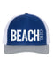 Beach Girl, Beach Hat, Snapback, Gift For Her, Women's Beach Hat, Ocean Lover, Mom Cap, Vacation Hat, Vacay, Trucker Hat, White Text - Chase Me Tees LLC