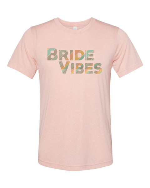 Bride Shirt, Bride Vibes, Retro Bride Tee, Sublimation T, Wedding Shirt, Mrs. Tee, Bride, Vintage, Wedding Announcement, GIft For Bride - Chase Me Tees LLC