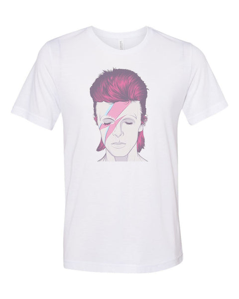 David Bowie Portrait, Ziggy Stardust, Unisex, Sublimation T, Punk Rock, 90's Shirt, Bowie, David Bowie Shirt, Gift For Her, 90's Punk Rock - Chase Me Tees LLC