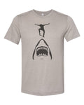 Skateboard Shirt, Skate Over Shark, Unisex, Sublimation T, Skateboard Apparel, Skate Life, Skating T-shirt, Gift For Skater, Skater Shirt - Chase Me Tees LLC