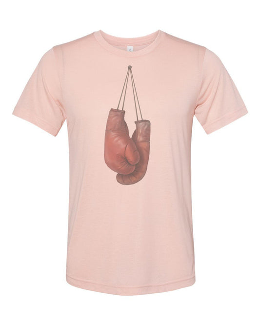 Boxing Shirt, Boxing Gloves, Unisex, Soft Bella Canvas, Vintage T, Retro, Kickboxing Tee, Gift For Boxer, Gift For Him, Boxing Apparel - Chase Me Tees LLC