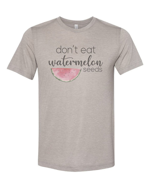 Don't Eat Watermelon Seeds, Pregnancy Shirt, Baby Announcement, Sublimation T, Baby Reveal, Pregnant Shirt, Expecting Shirt, Watermelon - Chase Me Tees LLC