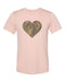 Camo Heart, Camo Shirt, Sublimation, Soft Bella T, Gift For Her, Camo Print, Heart Shirt, Mom Shirt, Camo Print Heart, Love, Unisex T - Chase Me Tees LLC