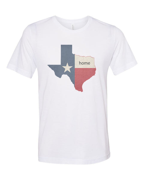 Texas Shirt, Texas Is Home, TX Tee, Soft Bella Canvas, Sublimation, Texas Tee, I'm From Texas, TX Shirt, Texas Native, Texan Shirt, Unisex - Chase Me Tees LLC