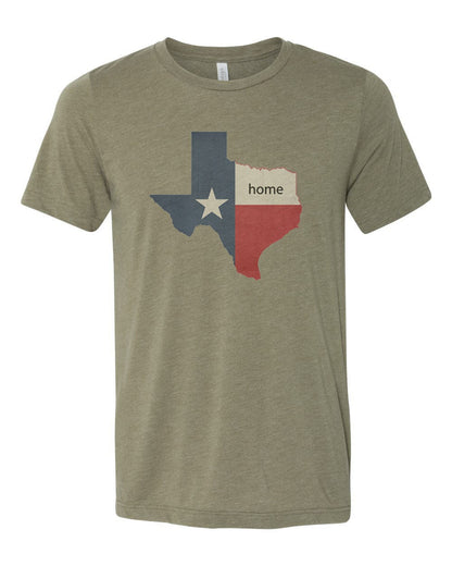 Texas Shirt, Texas Is Home, TX Tee, Soft Bella Canvas, Sublimation, Texas Tee, I'm From Texas, TX Shirt, Texas Native, Texan Shirt, Unisex - Chase Me Tees LLC