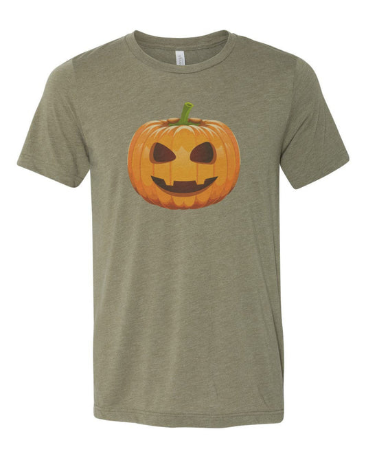 Halloween Shirt, Jack-O'-Lantern, Pumpkin Shirt, Unisex, Sublimation, Soft Bella T, Halloween Tee, Jack O Lantern, Pumpkin Lover, Scary Tee - Chase Me Tees LLC