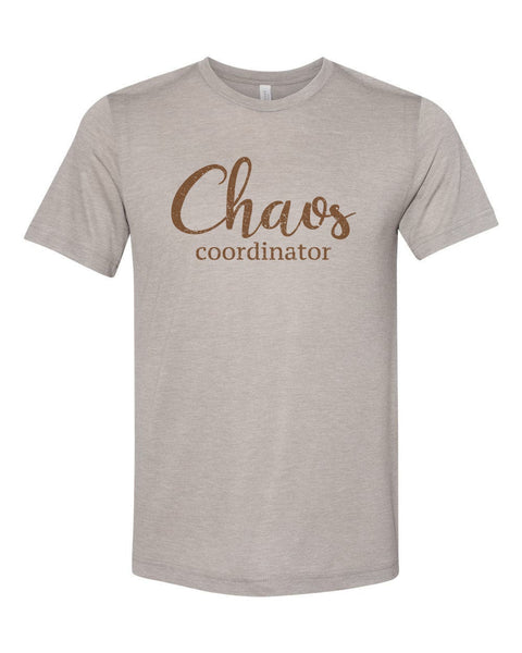 Chaos Coordinator, Mom Tank Top, Racerback, Gift For Mom, Motherhood Shirt, Mother's Day Tee, Muscle Tank Top, Gift From Daughter, Mom Shirt - Chase Me Tees LLC