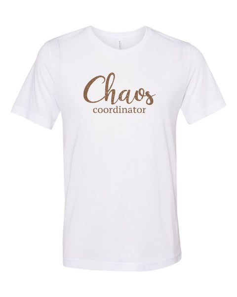 Chaos Coordinator, Mom Tank Top, Racerback, Gift For Mom, Motherhood Shirt, Mother's Day Tee, Muscle Tank Top, Gift From Daughter, Mom Shirt - Chase Me Tees LLC