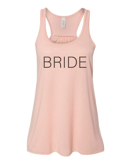 Bachelorette Tank Top, Bride, Bride Racerback, New Bride, Honey Moon Shirt, Getting Married, Wedding Tank, Wife To Be, Marriage Shirt, Mrs T - Chase Me Tees LLC