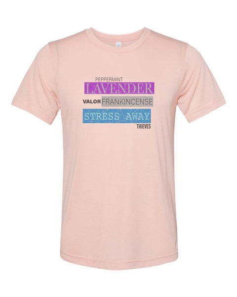 Essential Oils Shirt, Lavender, Peppermint, Unisex Fit, Frankincense, Gift For Her, Essential Oil Hustler, Valor, Thieves, Stress Away, Oils - Chase Me Tees LLC