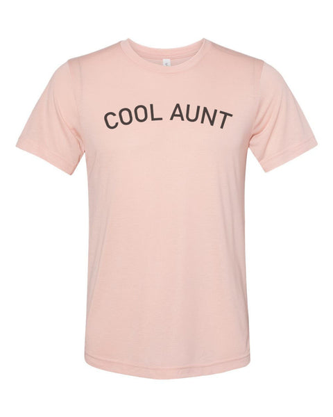 Cool Aunt, Aunt Shirt, Auntie Tee, Sublimation T, Gift For Aunt, Soft Bella Canvas, Auntie Shirt, Aunt baby Announcement, Auntie Life, Aunt - Chase Me Tees LLC