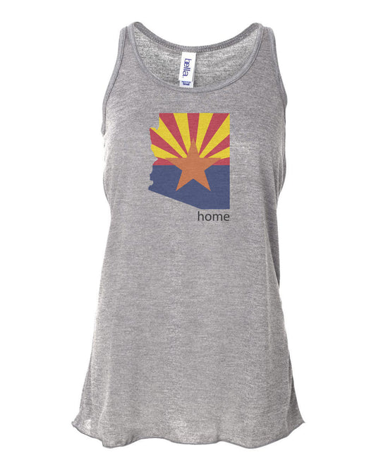 Arizona Tank, Arizona Is Home, Womens Arizona Shirt, Soft Bella Canvas, Sublimation, Arizona Tee, I'm From Arizona, AZ Shirt, AZ Racerback - Chase Me Tees LLC