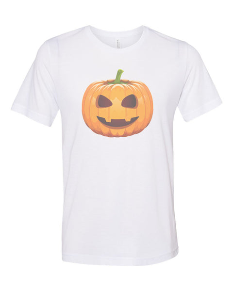 Halloween Shirt, Jack-O'-Lantern, Pumpkin Shirt, Unisex, Sublimation, Soft Bella T, Halloween Tee, Jack O Lantern, Pumpkin Lover, Scary Tee - Chase Me Tees LLC