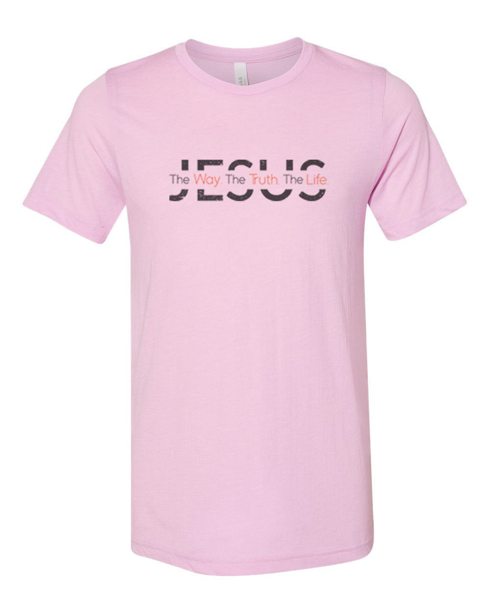 Christian Shirt, Jesus The Way, The Truth, The Life, Jesus Shirt, Unisex Fit, Sublimation, Christian Apparel, Jesus, Godly, Christ Shirt - Chase Me Tees LLC
