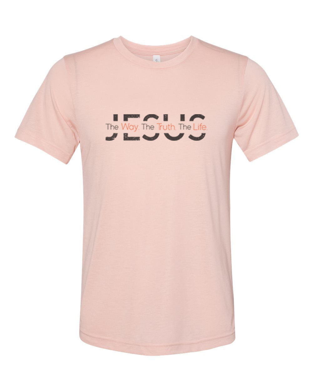 Christian Shirt, Jesus The Way, The Truth, The Life, Jesus Shirt, Unisex Fit, Sublimation, Christian Apparel, Jesus, Godly, Christ Shirt - Chase Me Tees LLC
