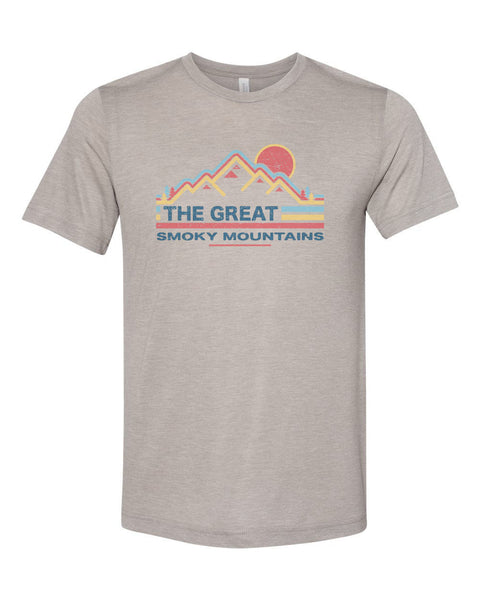 Smoky Mountains Shirt, The Great Smoky Mountains, Mountain Vacation, Unisex Fit, The Smoky's, Smoky Mountain Tee, Vacay Shirt, Graphic Tees - Chase Me Tees LLC